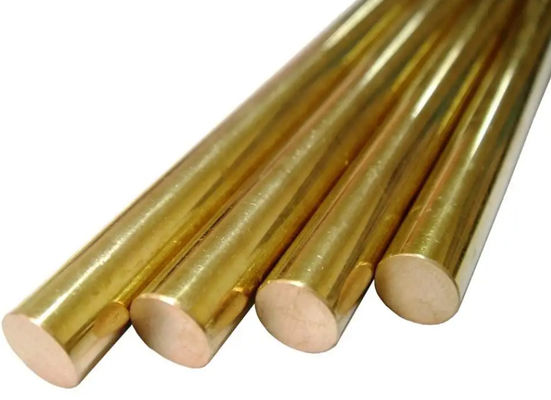 Mill Polished Copper Rod C40500 C40800 C40850 Brass Rod
