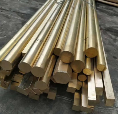 Mill Polished Copper Rod C40500 C40800 C40850 Brass Rod